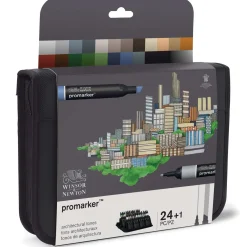 Winsor & Newton - Promarker Architectural, Set da 24