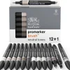 Winsor & Newton - Promarker Brush, Set da 12
