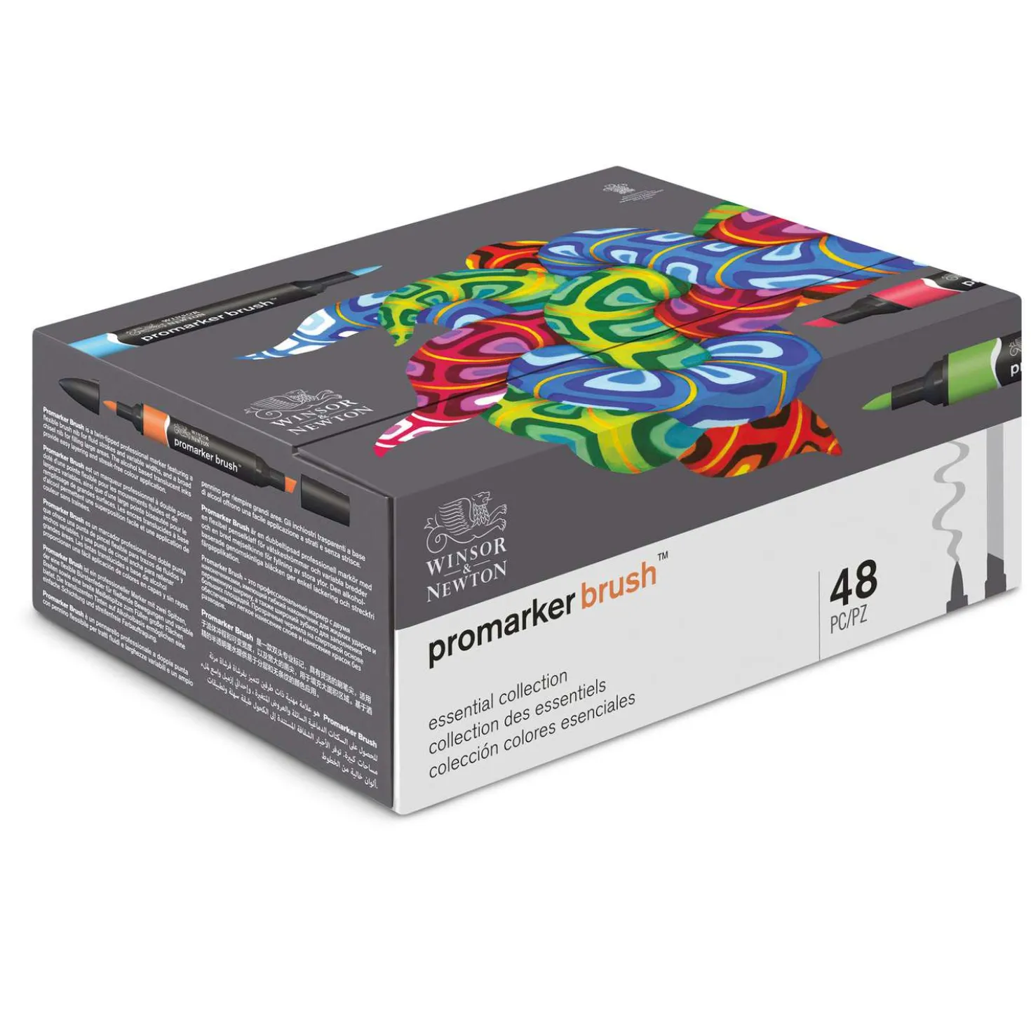 Winsor & Newton - Promarker Brush, Essential Collection, Set da 48