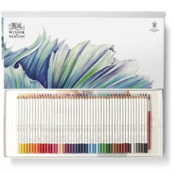 Winsor & Newton - Studio Collection, Set di 50 matite acquerellabili